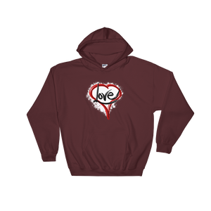 Heart of Love - Hooded Sweatshirt
