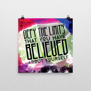 Defy Your Limits - Poster