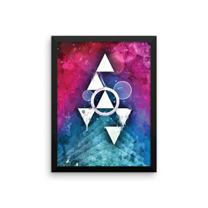 Scaling Summits - Framed Abstract Wall Art by Reformation Designs