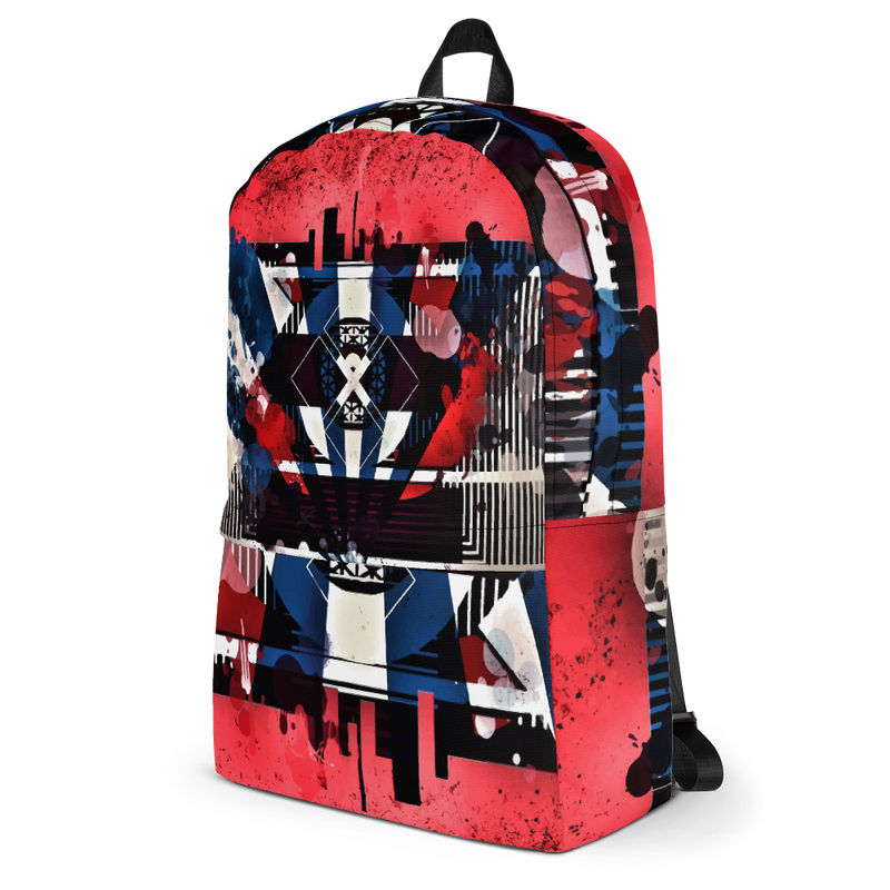 Red white and blue backpack shop